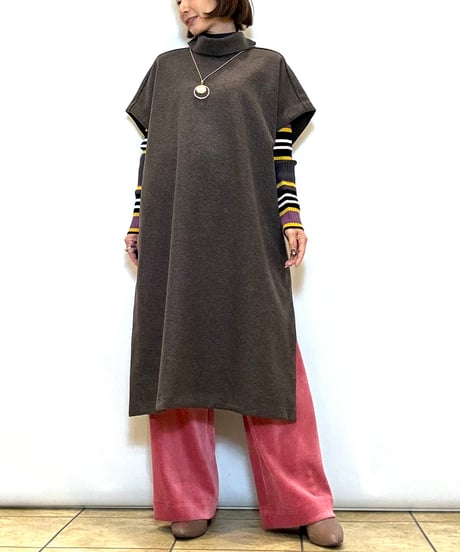 【Brahmin／ブラーミン】ウールライクストレッチジャージベスト