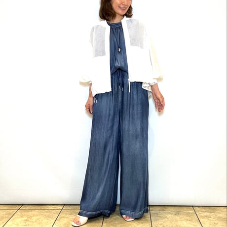 【C'EST MOIJEU／セモワージュ】メッシュドッキングブルゾン