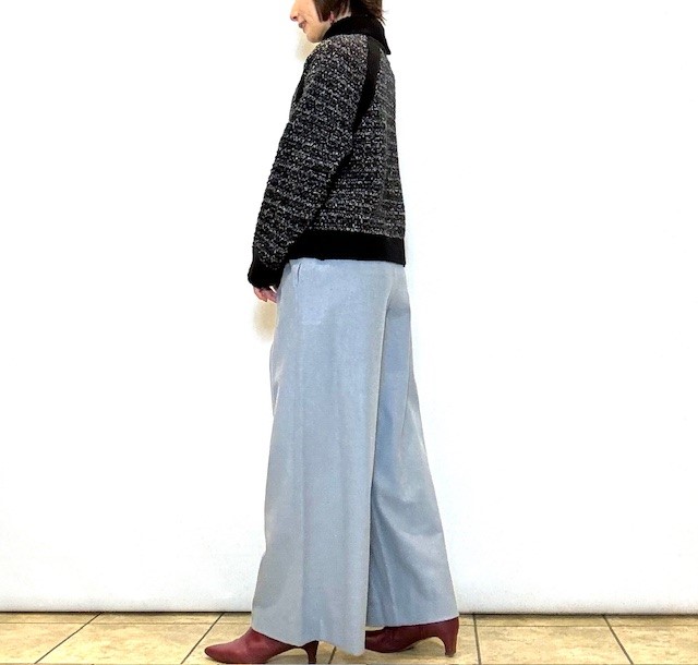 Doneeyu／ドニーユ】両面起毛ワイドパンツ | Aimant-エマン