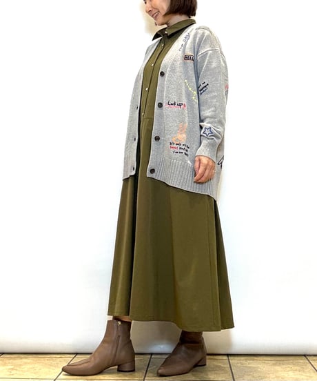 【Brahmin／ブラーミン】エンブロイダリーカーディガン