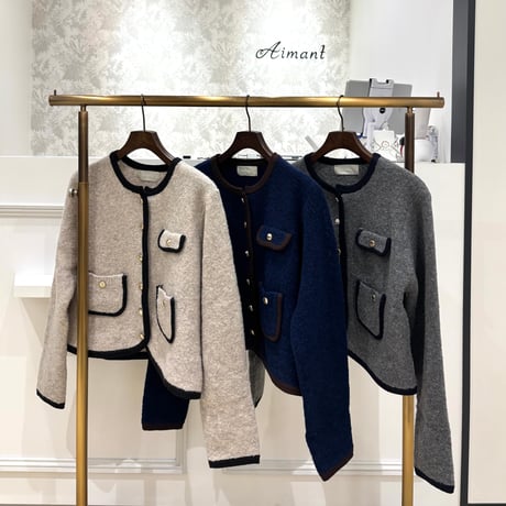 Aime Leon Dore ジップカーディガン　使用数回　定価6万円 Aime Leon Dore ジップカーディガン 使用数回 定価6万円 Aime Leon