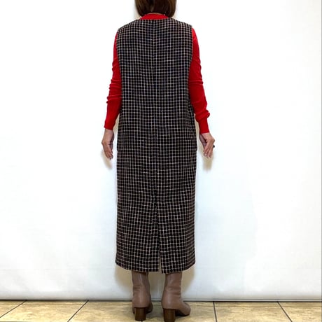 【C’est moijeu／セモワージュ】クルーネックシアーリブニット