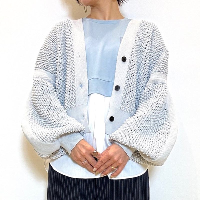 Lallia Mu ラリアムー デザインカーディガン Lallia Mu ラリアムー デザインカーディガン
