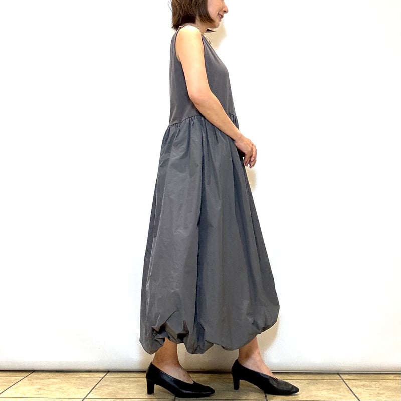 ハンドメイド作家 s*mam+ ふんわりバルーンワンピース ハンドメイド作家 s*mam+ ふんわりバルーンワンピース