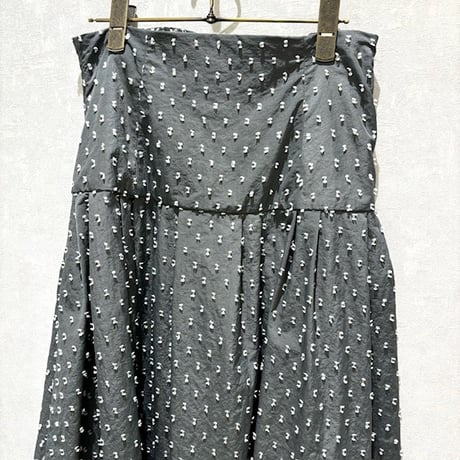 【Brahmin／ブラーミン】ドットジャガードタフタスカート