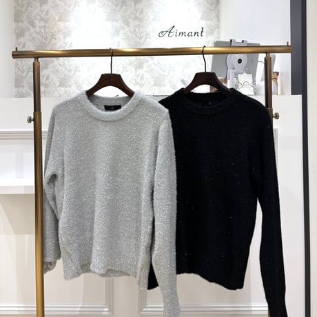 新品タグ付き♡ミーアアステリズム チュール トップス ハイネック シアー Ada. tシャツ ラメチュール ロングスリーブ ハイネック シアー