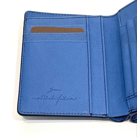 【SAN HIDEAKI MIHARA／サンヒデアキミハラ】メール型 二つ折り財布