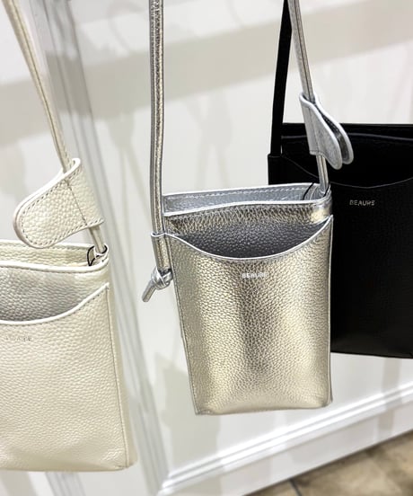 【Brahmin／ブラーミン】BEAURE カウレザー マルチウォレットショルダー