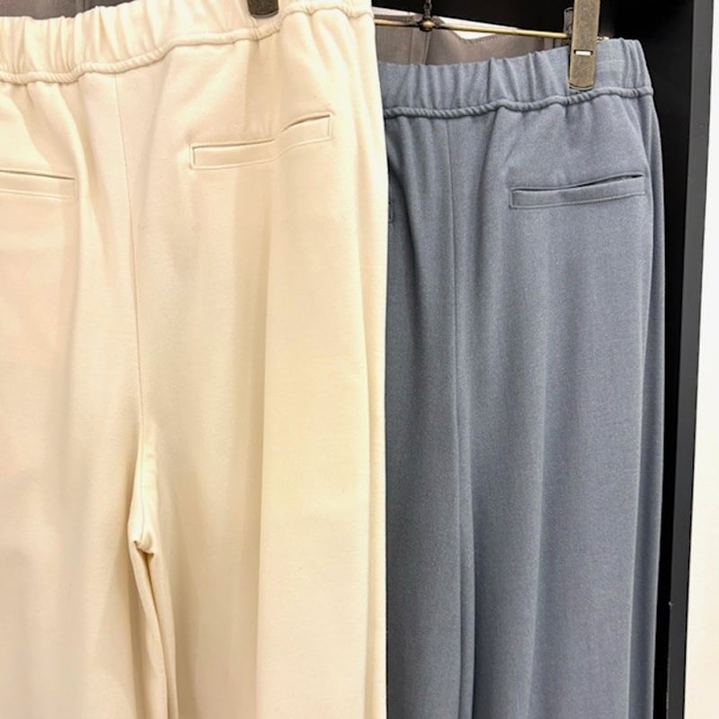 Doneeyu　ドニーユ　ワイドパンツ　ベージュ　0168 DONEEYU ドニーユ ストレッチ ワイドパンツ メール便OK U-2132