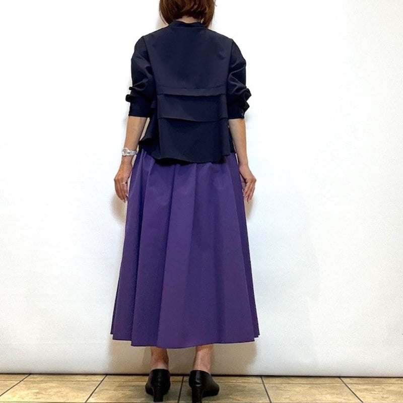 C'est moijeu／セモワージュ】リバーシブルタックギャザー