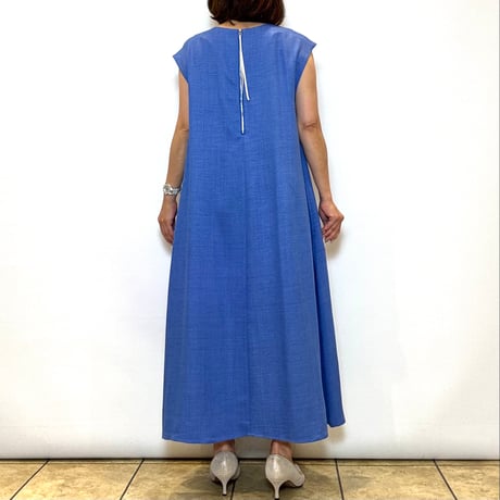 【TULUMB／トゥルム】リネンライクツイルワンピース