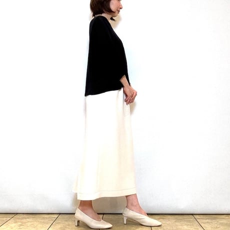 【ATELIER SIX／アトリエシックス】トロミジャージーギャザープルオーバー