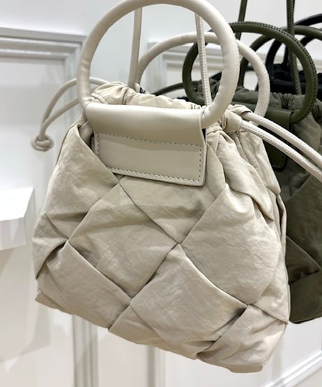 【COOMB／クーム】メッシュ編みミニショルダーバッグ