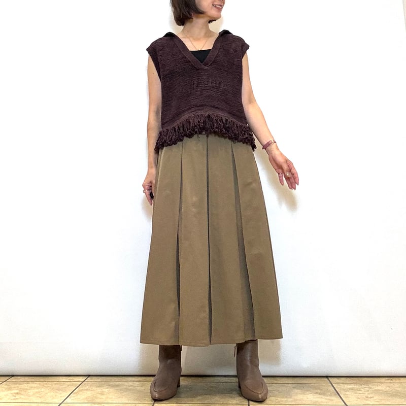 みかん！ ブラーミン BRAHAMIN おしゃれ高級ベスト 5万円 みかん