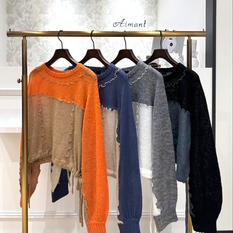 【新品】AIMANT サッカーストライプブルゾン&スカート CATEGORY BRAND | Aimant-エマン