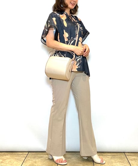 【BRAHMIN／ブラーミン】BEAURE  カウレザー2wayドラム型ミニボストン