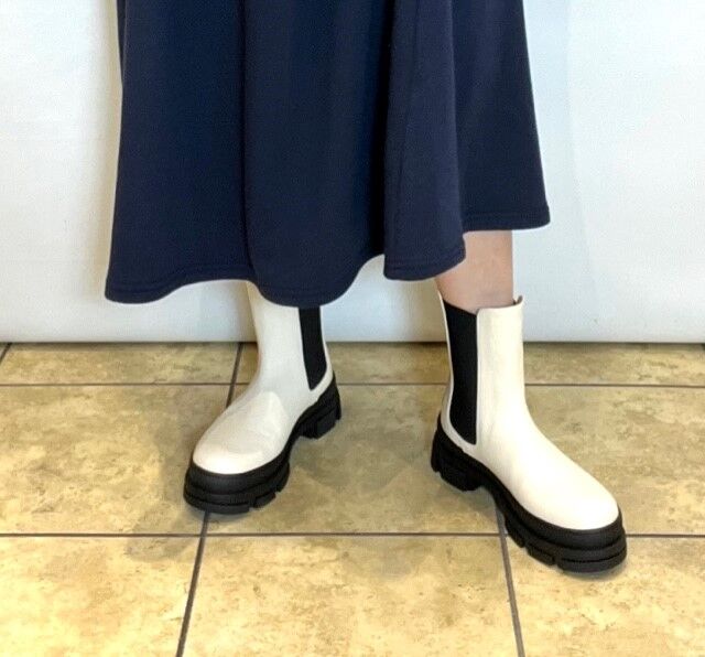 Atelier brugge／アトリエブルージュ】サイドゴアタンクソールブーツ