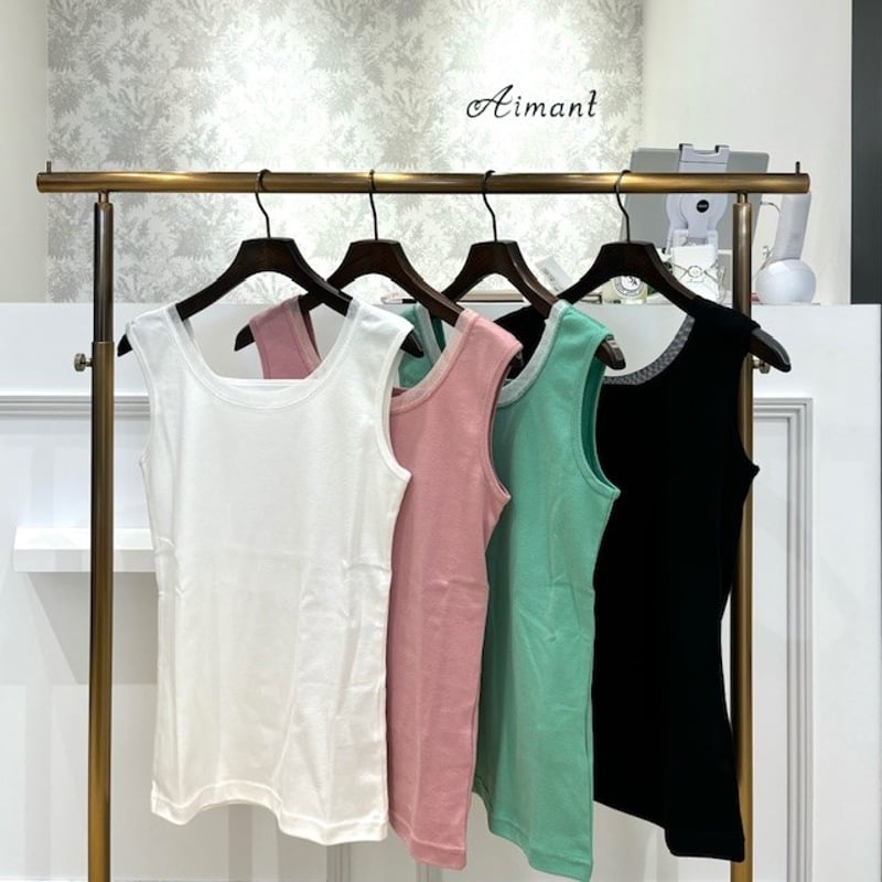Mylanka／ミランカ】2WAYチュールタンクトップ | Aimant-エマン