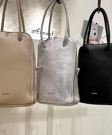 【Brahmin／ブラーミン】BEAURE カウレザー ブガッティ型2wayミニショルダー