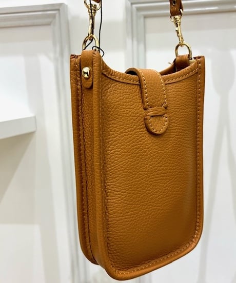 【Brahmin／ブラーミン】レザーミニショルダーバッグ