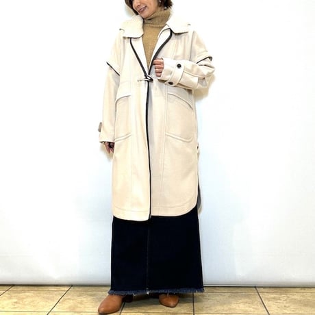 【Lallia mu／ラリアムー】４WAYデタッチコート