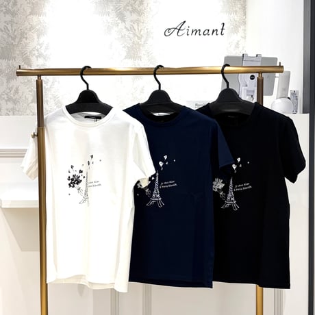 【NOUQUE／ヌーク】エッフェル塔プリントTシャツ