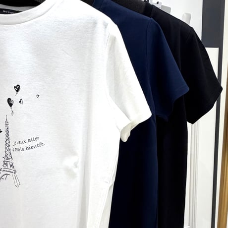 【NOUQUE／ヌーク】エッフェル塔プリントTシャツ