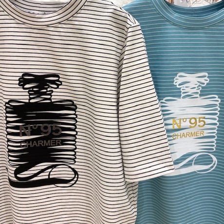 【COOMB／クーム】箔プリントロゴTシャツ