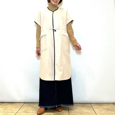 【Lallia mu／ラリアムー】４WAYデタッチコート