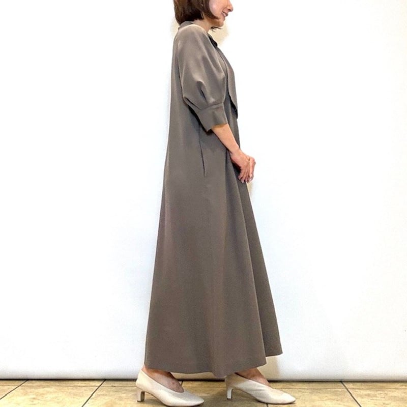 Brahmin／ブラーミン】6分袖クロスタイワンピース | Aimant-エマン