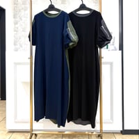 【Priority／プライオリティ】MA-1ドッキングコクーンワンピース