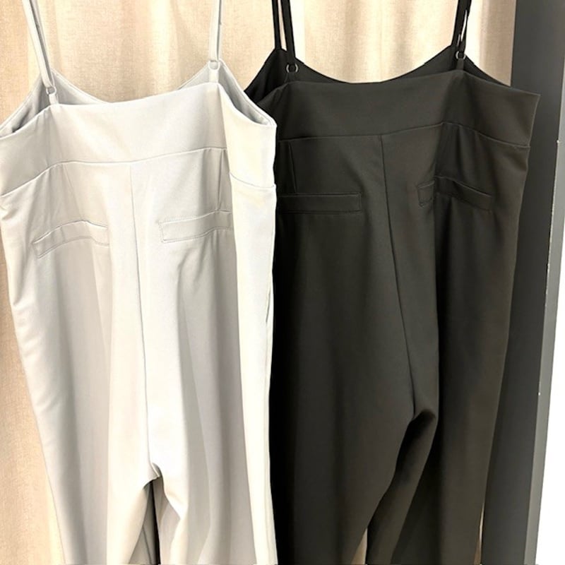 BEATRICE／ベアトリス】細ストラップサロペット | Aimant-エマン