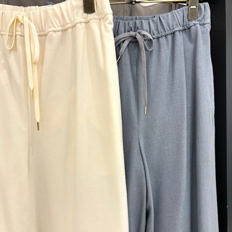 Doneeyu／ドニーユ】両面起毛ワイドパンツ | Aimant-エマン