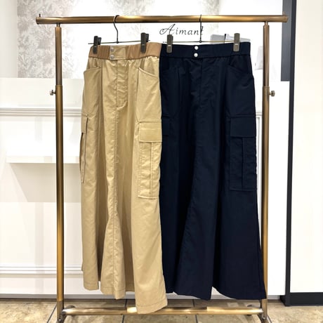 ★Karen Millen★ バタフライビスコースサテンマキシスカート KAREN MILLEN*ビスコースリネン テーラードフルスカートドレス