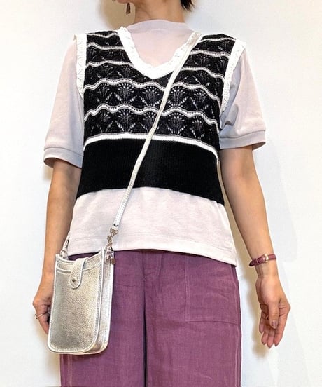 【Brahmin／ブラーミン】レザーミニショルダーバッグ