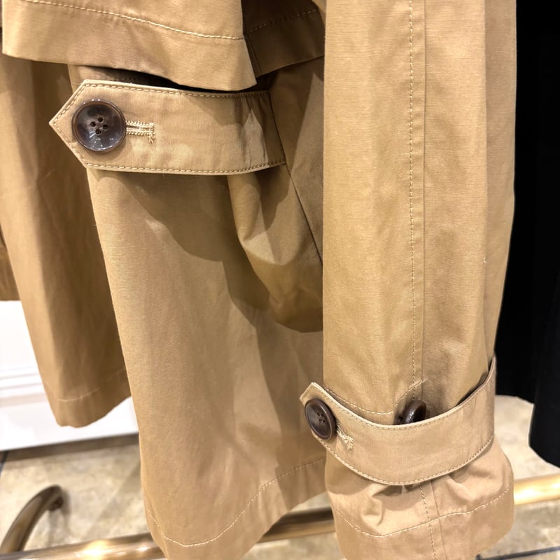 BEATRICE／ベアトリス】 スタンドカラートレンチジャケット