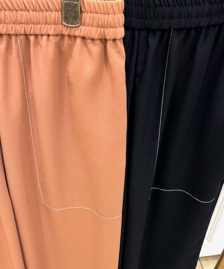 【Brahmin／ブラーミン】ステッチシルエットパンツ