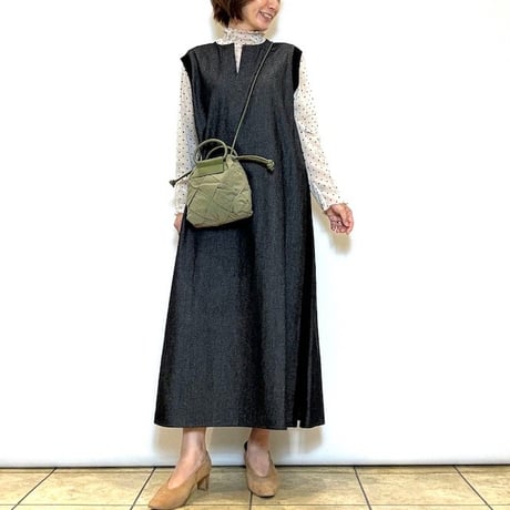 【COOMB／クーム】メッシュ編みミニショルダーバッグ