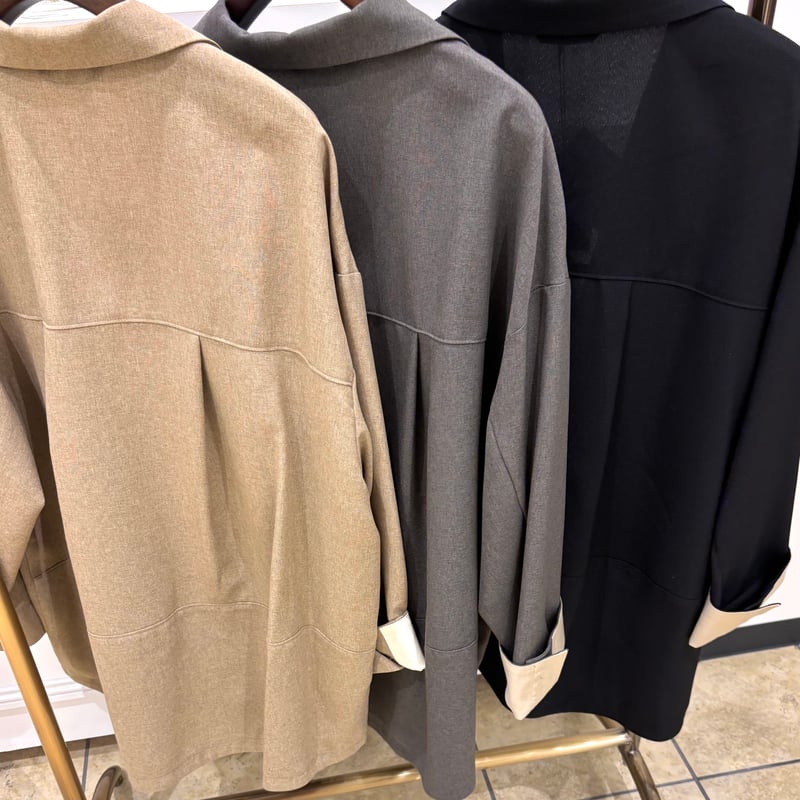 trois／トロワ】コクーンテーラードジャケット | Aimant-エマン