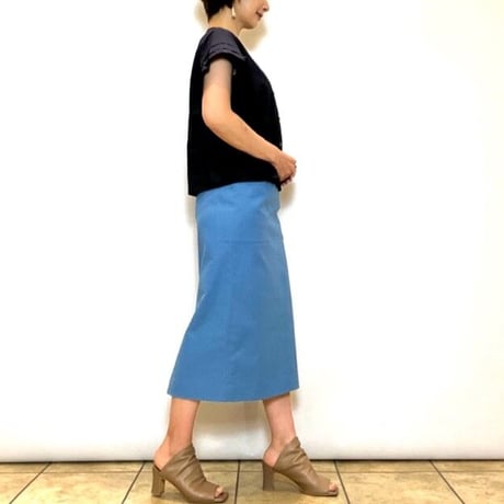 【COOMB／クーム】ピンタッククロップドブラウス