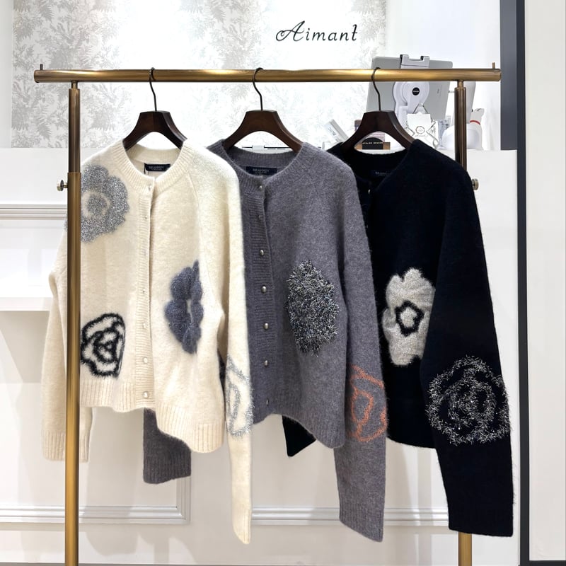 BRAHMIN ブラーミン　ふわふわ　カシミヤ100　ロングカーディガン カシミヤ 100% ロングカーディガン – TOPKAPI（トプカピ）