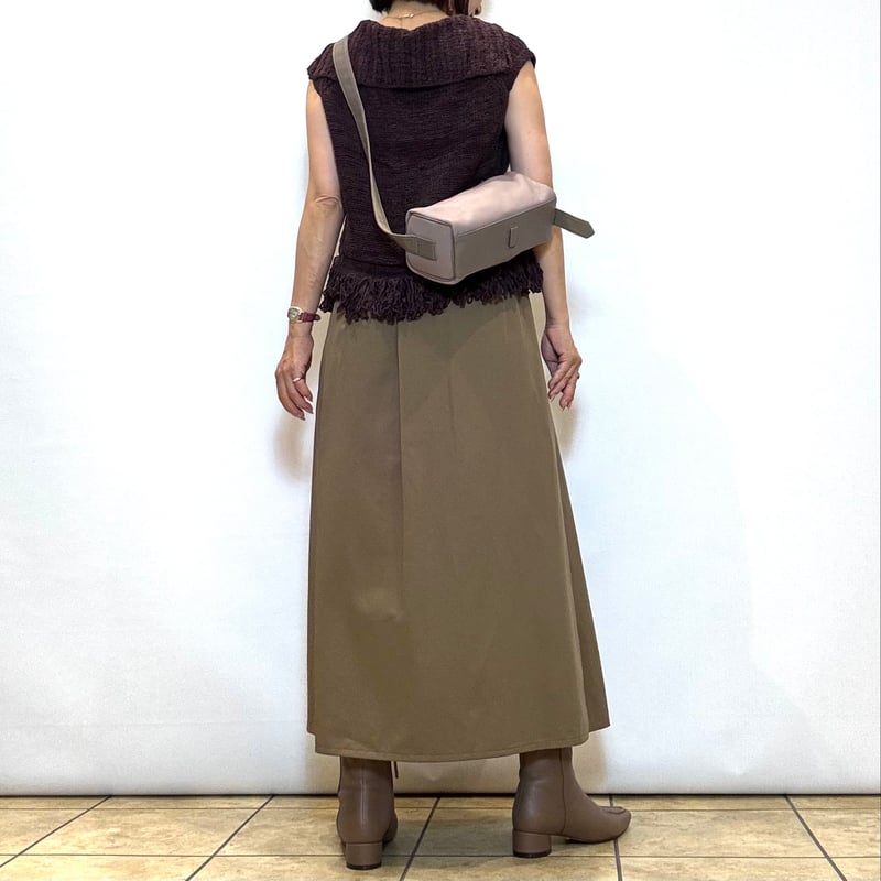 Atelier brugge／アトリエブルージュ】ボックスクロスボディバッグ