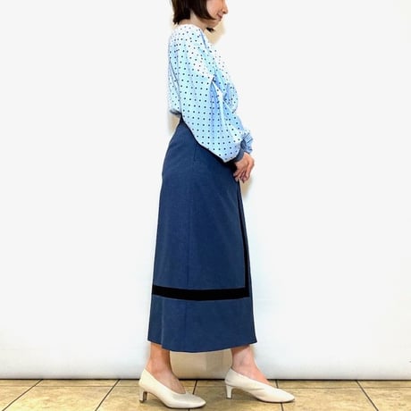 【Brahmin／ブラーミン】デシンドットブラウス