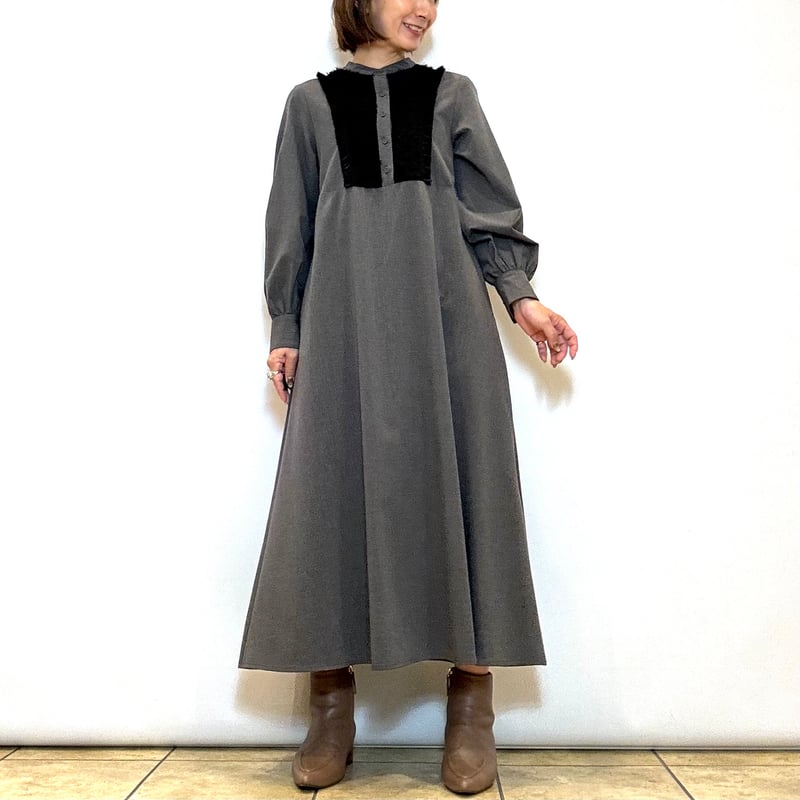 ⭐️⭐️新品ヨークランドウールワンピース Mylanka／ミランカ】ヨークツイードワンピース | Aimant-エマン