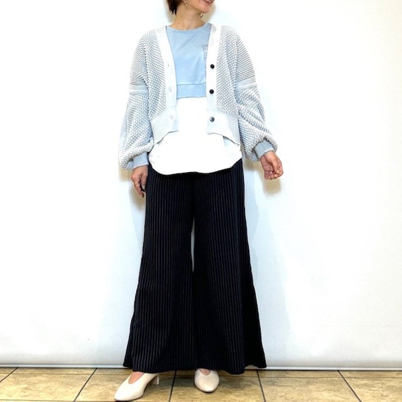 Lallia mu／ラリアムー】ポップコーンニットカーディガン | Aimant-エマン 