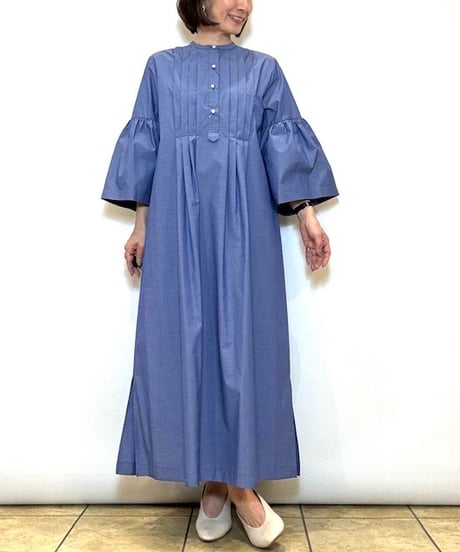 【Brahmin／ブラーミン】パラシュートスリーブワンピース
