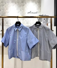 【Brahmin／ブラーミン】オックスシャツブルゾン