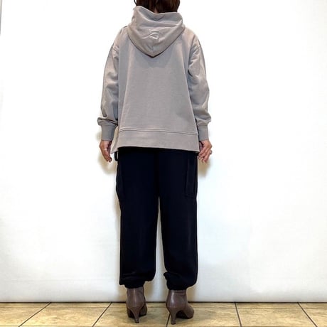 【Srieee／シュリ】サスペンダーサテンカーゴパンツ