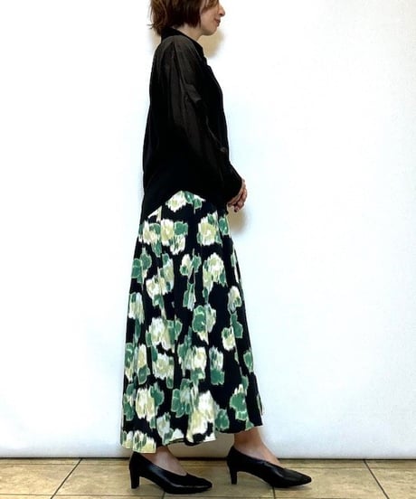 【Mia asterism／ミーアアステリズム】シアー切り替えブラウス