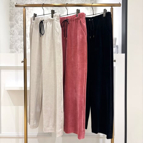 亀裂の八重歯様【極美品】デ ペトリロ リネン ワンプリーツ テーパード